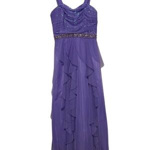 Adrianna Papell Lavender Dress
